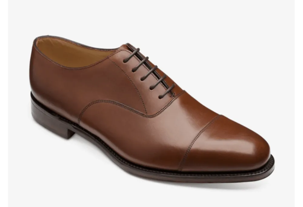 Loake Aldwych Leather Sole Oxford<Men Oxford