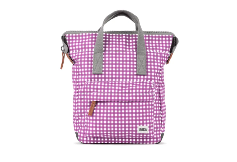 Roka Bantry B Gingham Small Backpack< Woodall 1884