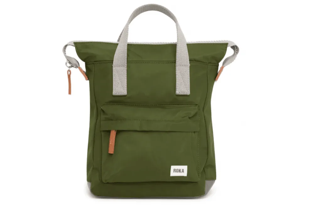 Roka Bantry B Small Sustainable Canvas Backpack< Backpacks