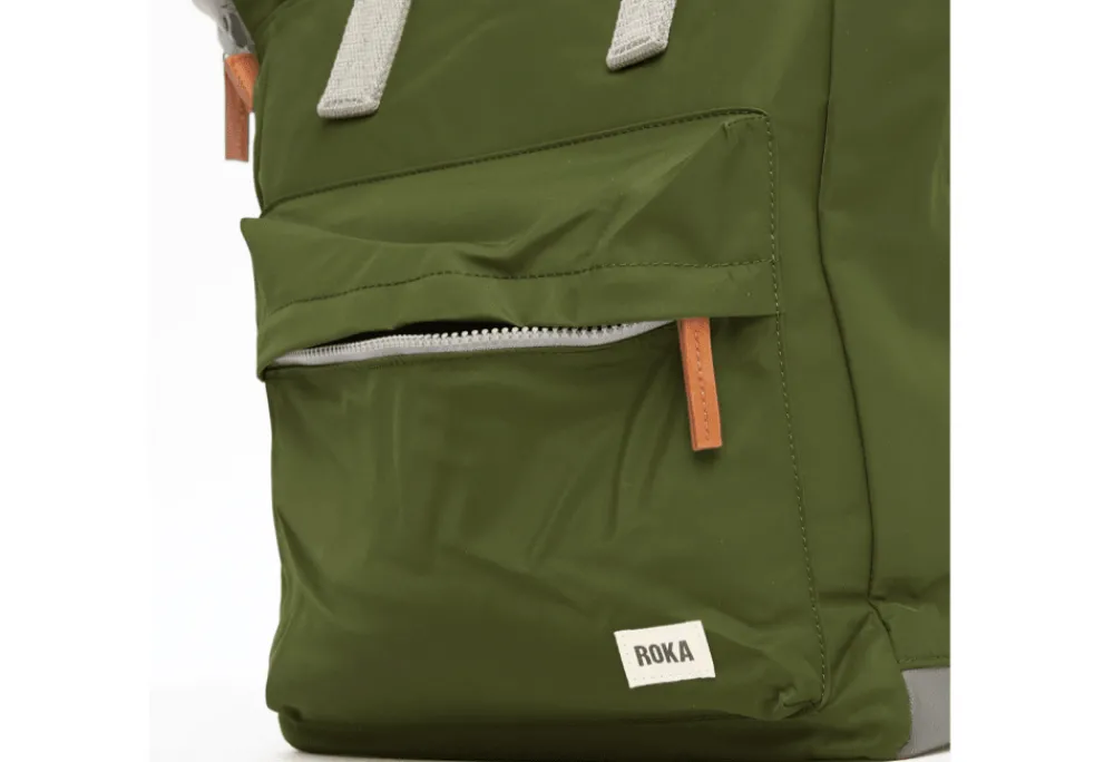 Roka Bantry B Small Sustainable Canvas Backpack< Backpacks
