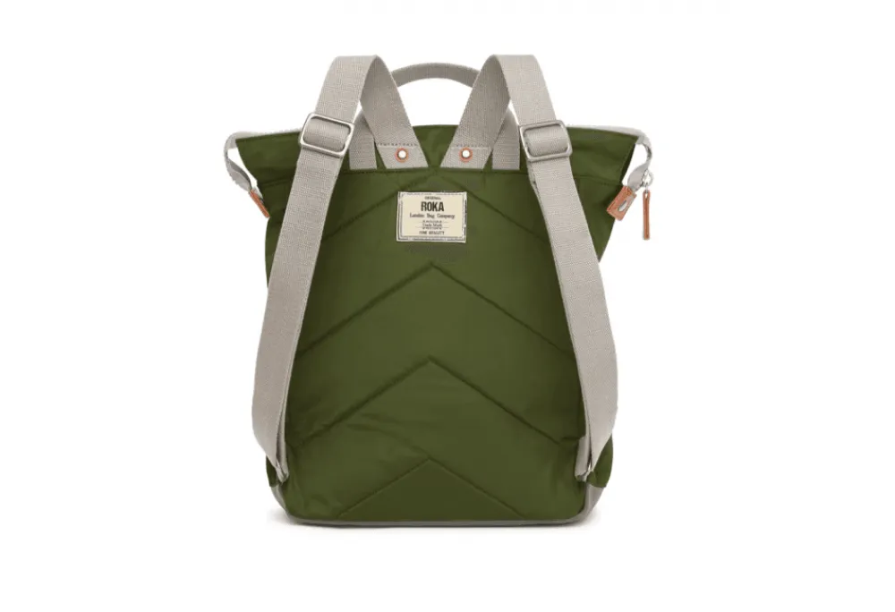 Roka Bantry B Small Sustainable Canvas Backpack< Backpacks