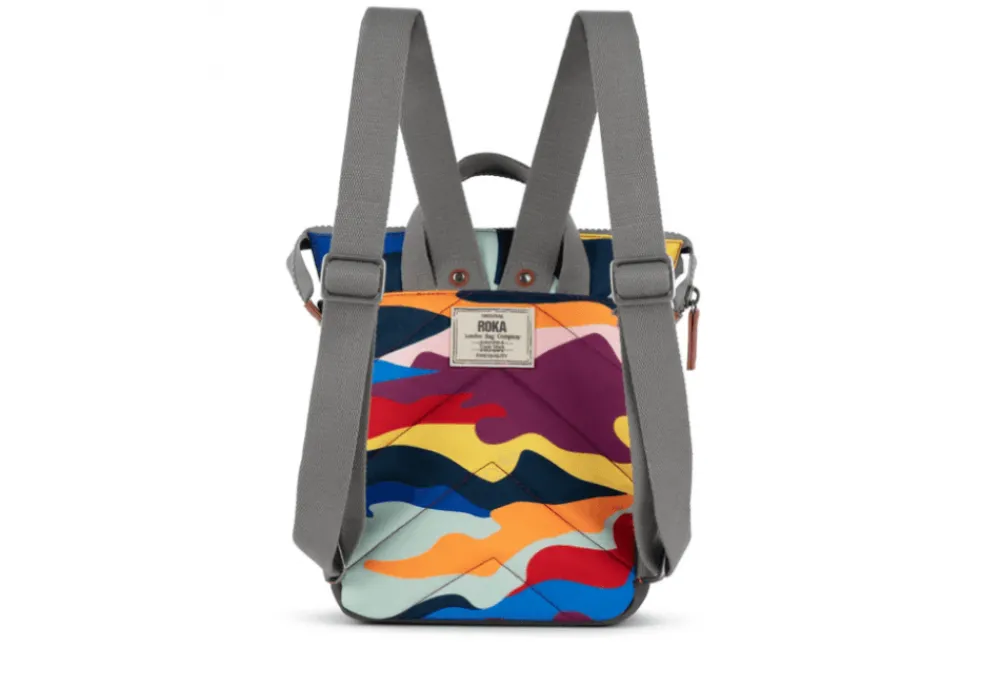 Roka Bantry B Small Sustainable Canvas Backpack< Backpacks