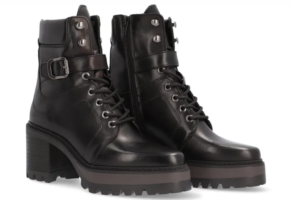 Alpe Becky Heeled Biker Boot<Women Boots