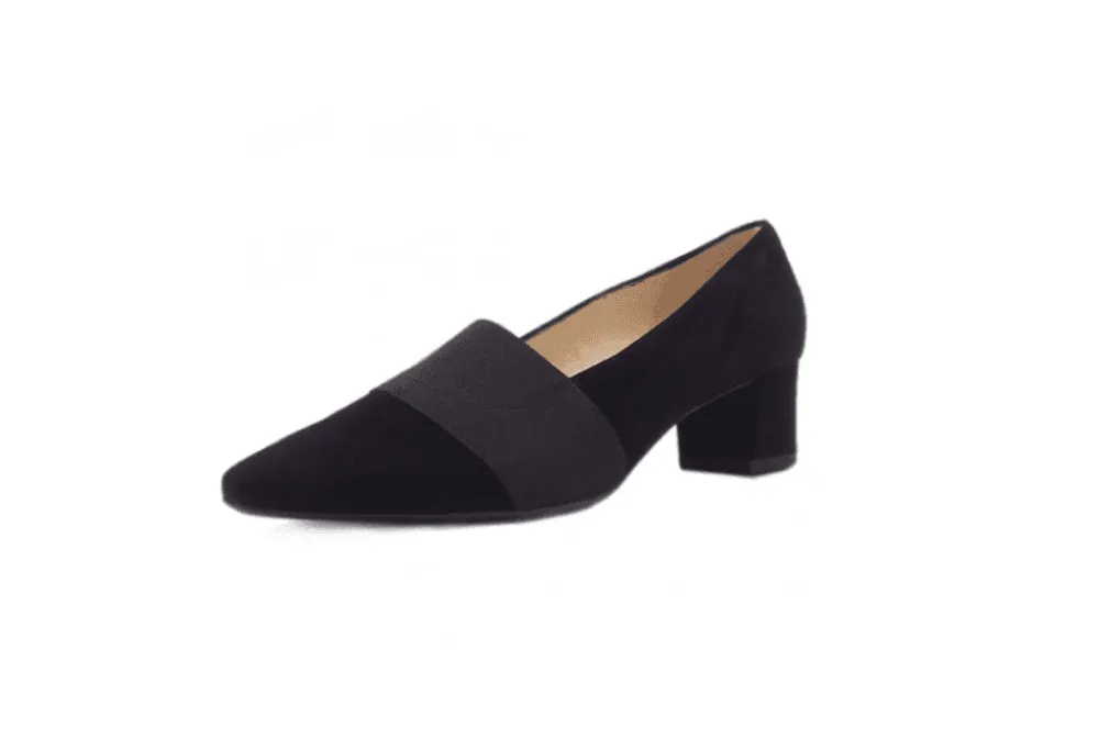 Peter Kaiser Betzi Mid Heel Court Shoe<Women Wide Fitting