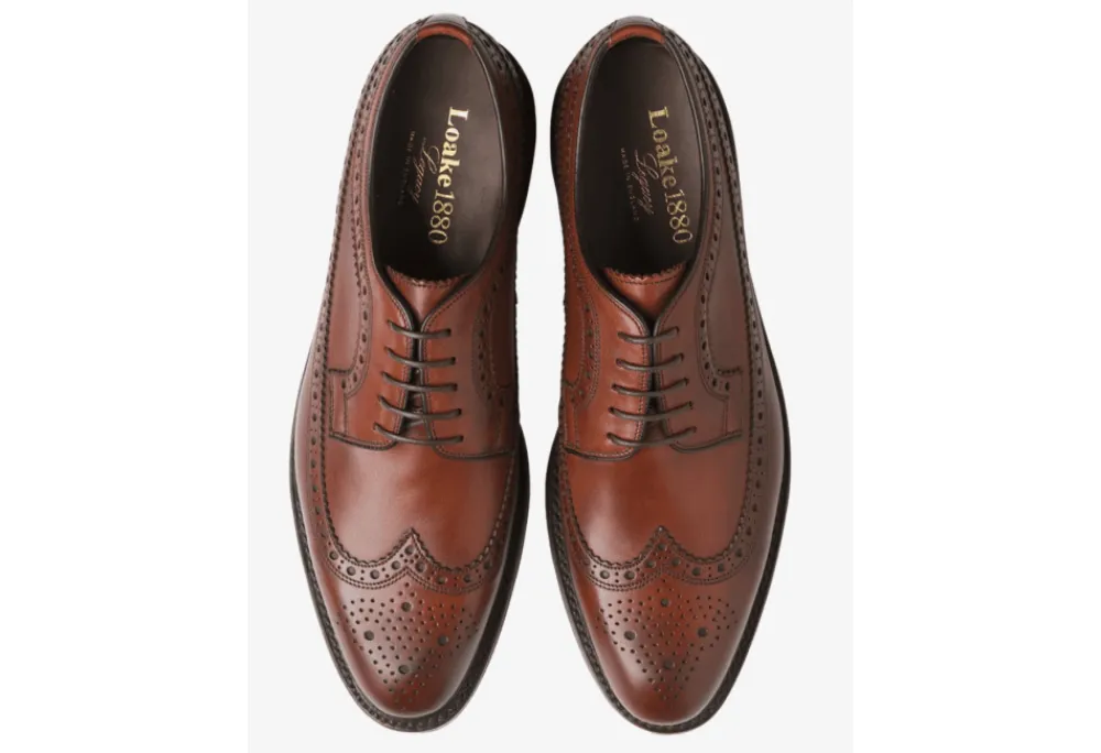 Loake Birkdale Derby Brogue<Men Derby