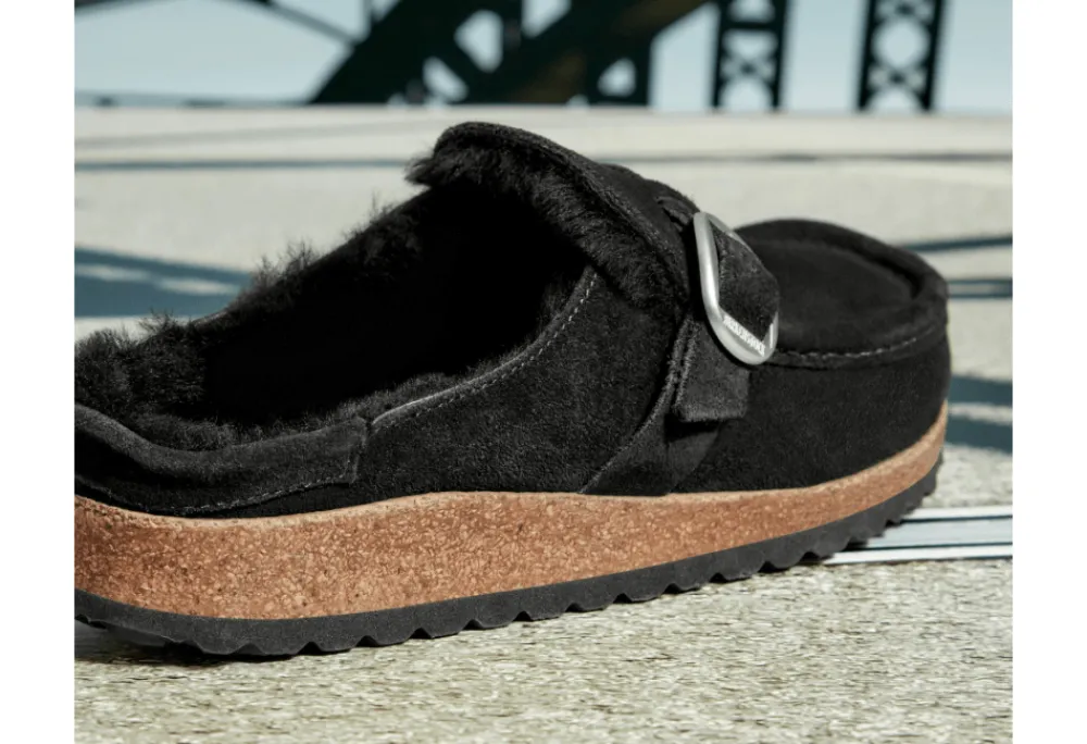 Birkenstock Buckley Shearling Clog<Women Slippers