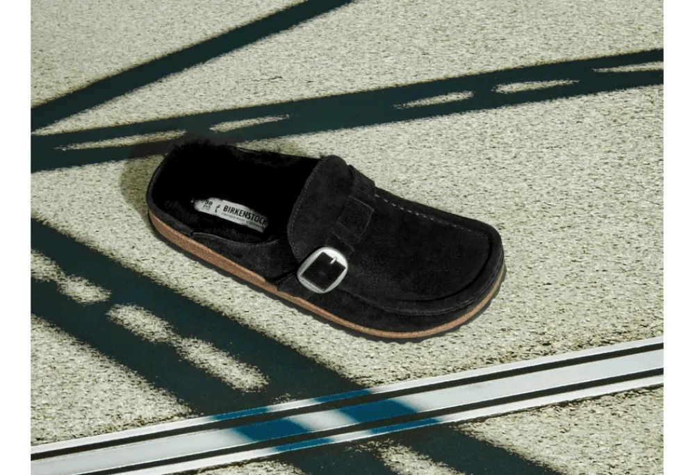 Birkenstock Buckley Shearling Clog<Women Slippers