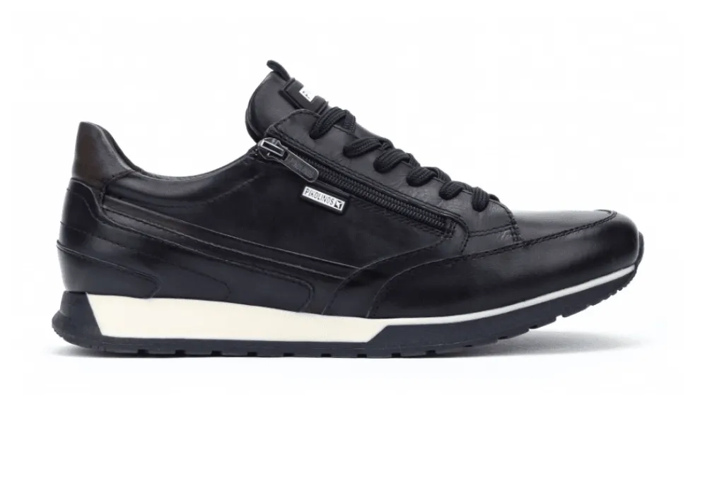 Pikolinos Cambil Leather Trainer<Men Casual