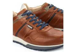 Pikolinos Cambil Leather Trainer<Men Casual