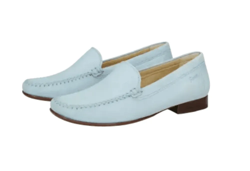 Sioux Campina Suede Moccasin<Women Loafers