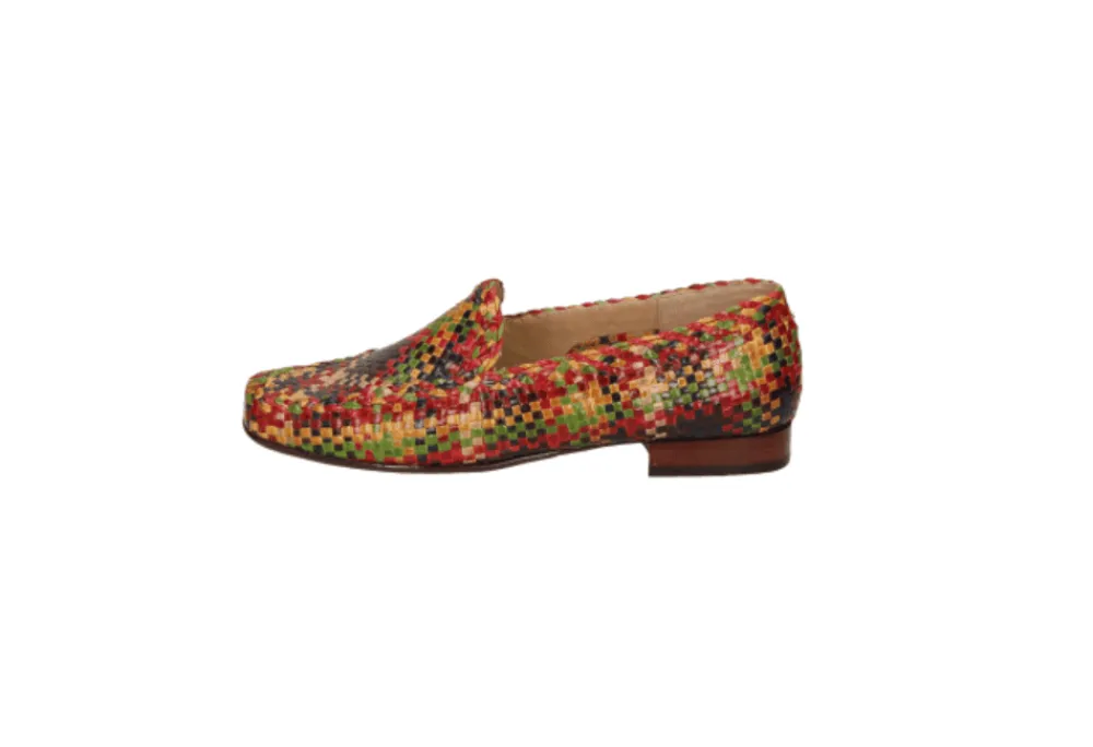Sioux Cordera Braided Leather Loafer<Women Loafers