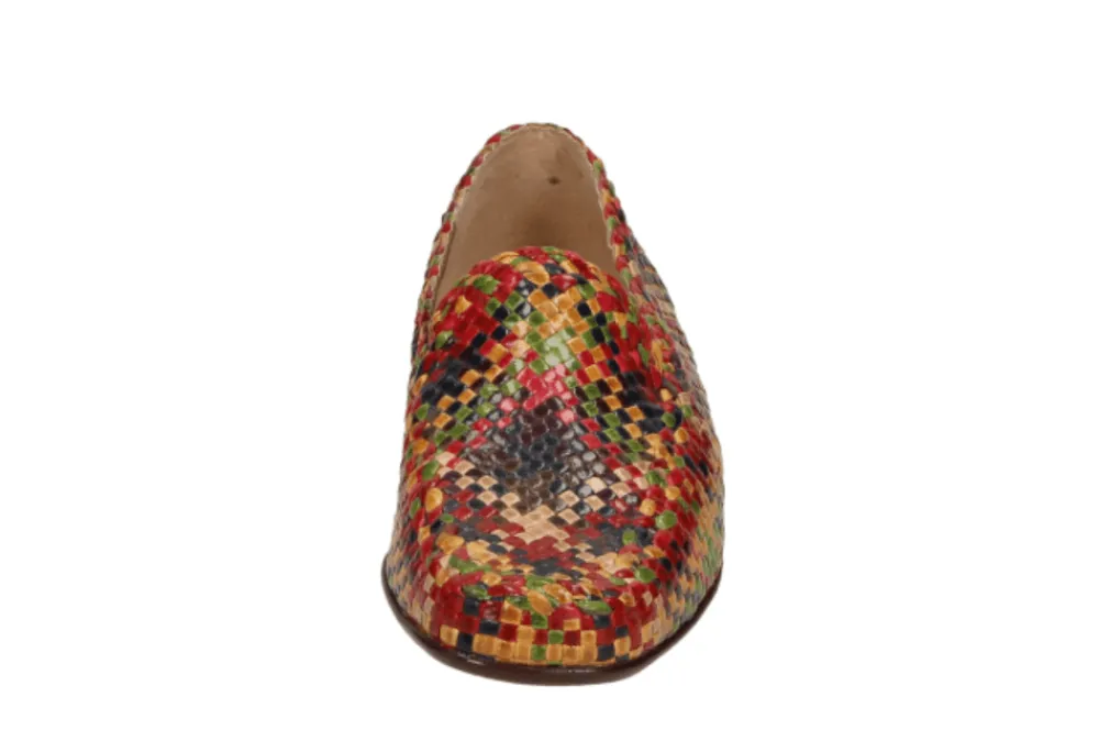 Sioux Cordera Braided Leather Loafer<Women Loafers