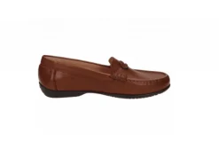 Sioux Cosetta Leather Moccasin<Women Loafers