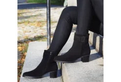 Palmroth Frost Heeled Ankle Boot<Women Boots