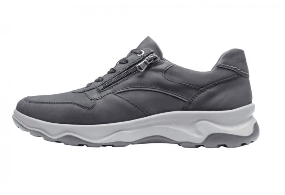 Waldlaufer H-Max Wide Fitting Lace Trainer<Men Wide Fitting