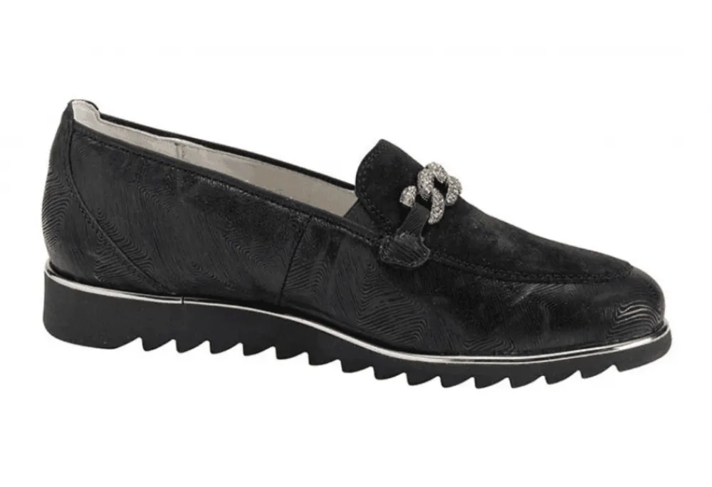 Waldlaufer H-Ragna Wide Fitting Chain Loafer<Women Wide Fitting