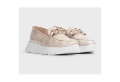 Wonders Iris A-2405 Platform Chain Loafer<Women Loafers