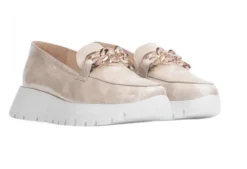 Wonders Iris A-2405 Platform Chain Loafer<Women Loafers