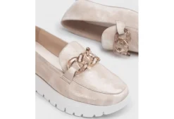 Wonders Iris A-2405 Platform Chain Loafer<Women Loafers