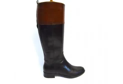 Luis Gonzales Lacey Black And Tan Boot<Women Boots