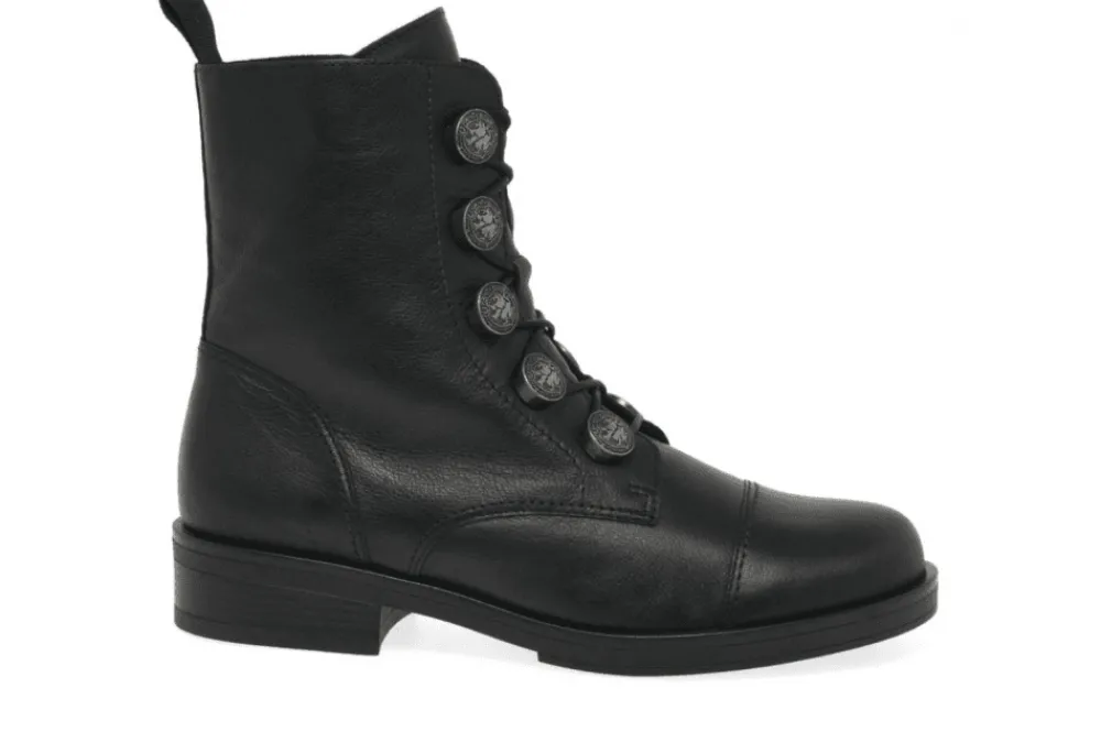 Gabor Lady Military Inspired Biker Boot<Women Boots