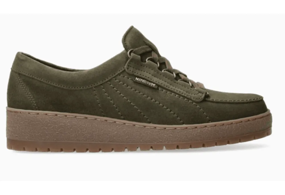 Mephisto Lady Suede Lace Up<Women Comfort