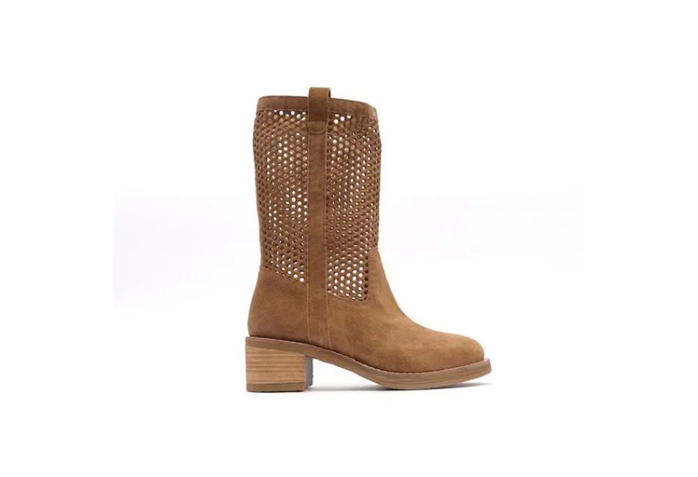 Alpe Madame Cut Out Western Inspired Boot<Women Boots