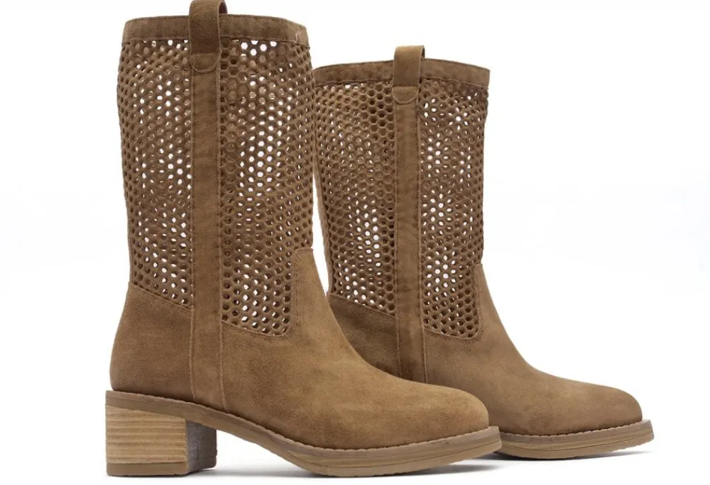 Alpe Madame Cut Out Western Inspired Boot<Women Boots