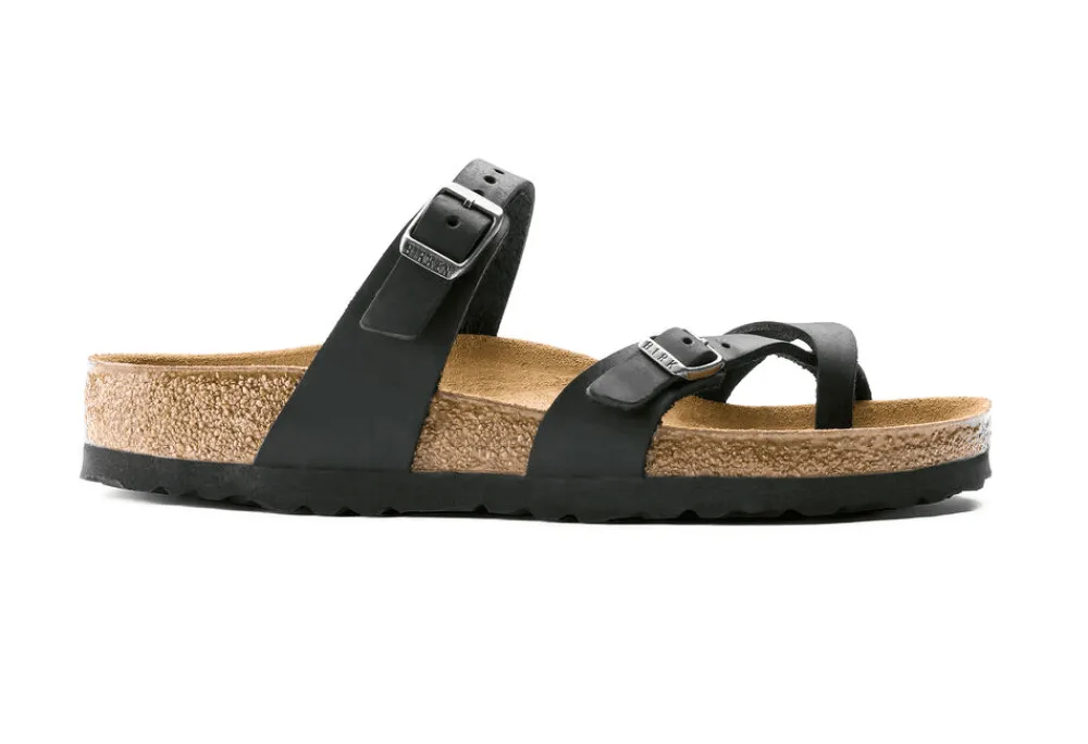 Birkenstock Mayari Oiled Leather Strap Sandal<Women Sandals