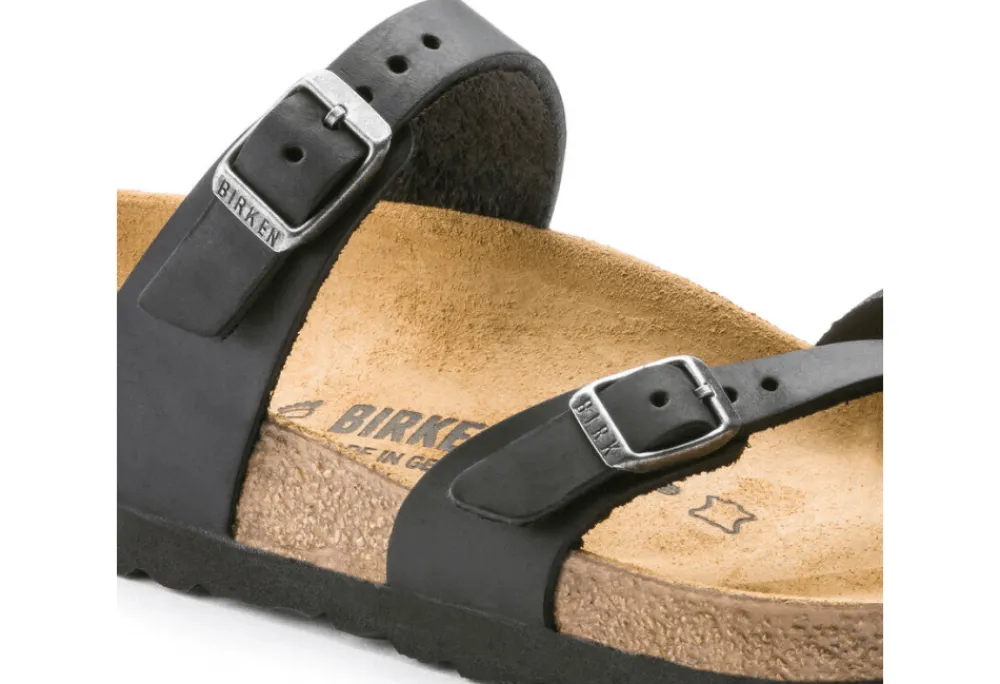 Birkenstock Mayari Oiled Leather Strap Sandal<Women Sandals