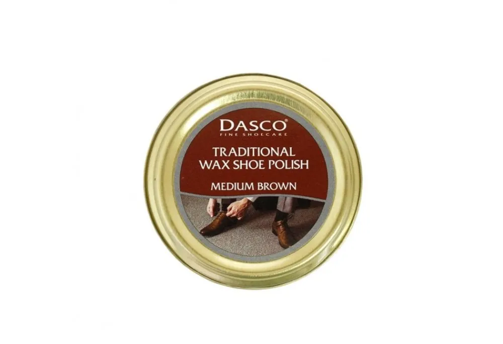 Dasco Medium Brown Wax< Shoe Care