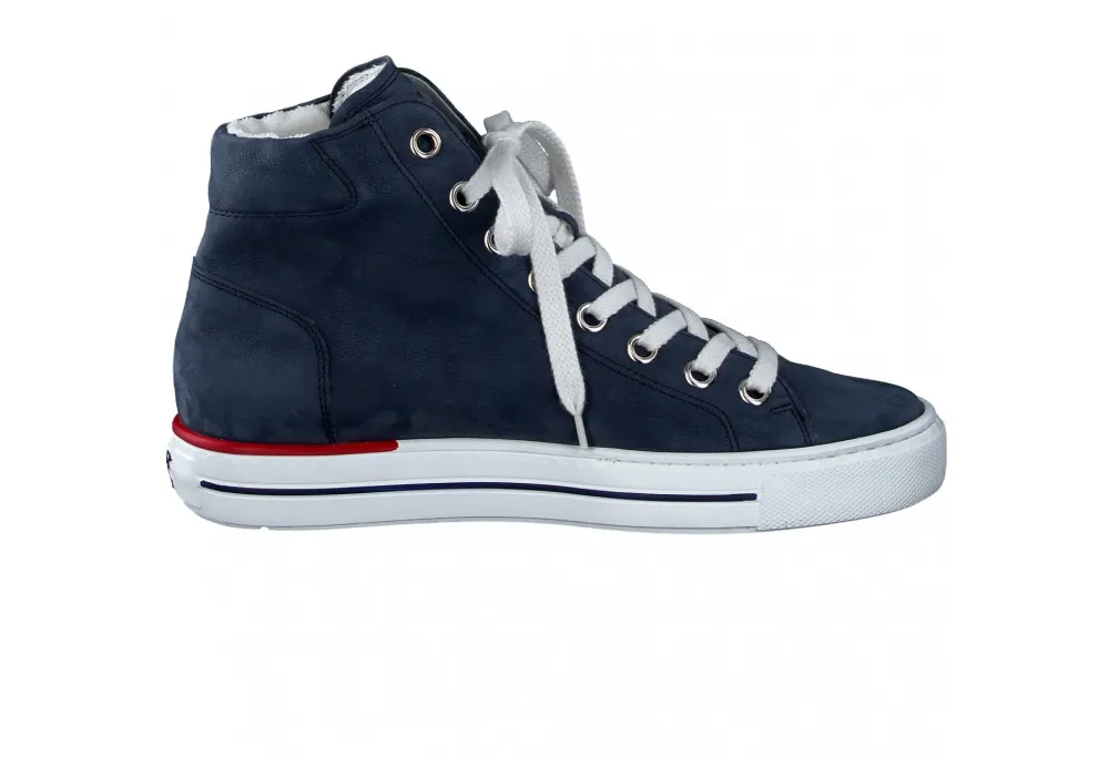 Paul Green Pebble Hi-Top Trainer<Women Casual
