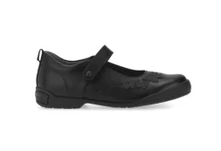 Start- Rite Pump Black Leather School Shoe<Girls School Shoes