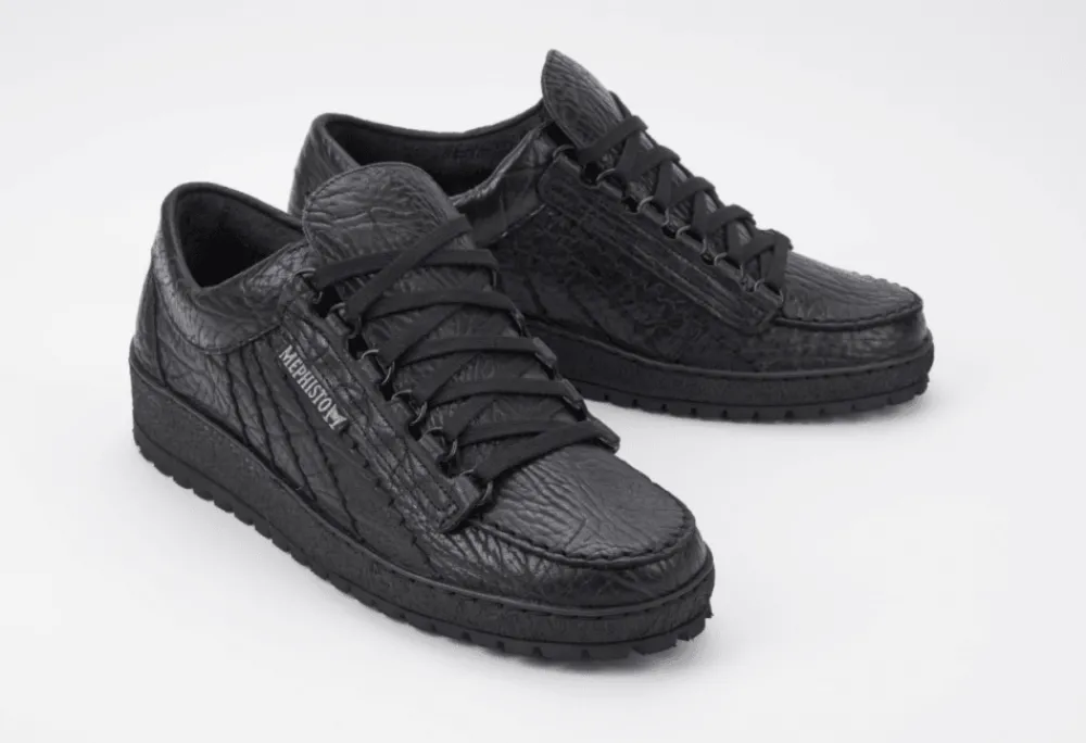 Mephisto Rainbow Mamouth Leather Lace Up<Men Walking Shoes