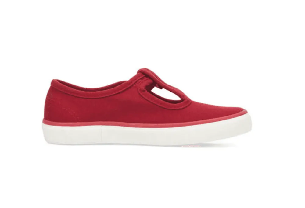 Start- Rite Treasure T-Bar Buckle Canvas Shoe<Boys Casual