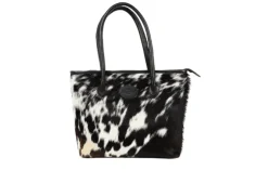 Bethany Rae Upton Cowhide Handbag< Woodall 1884