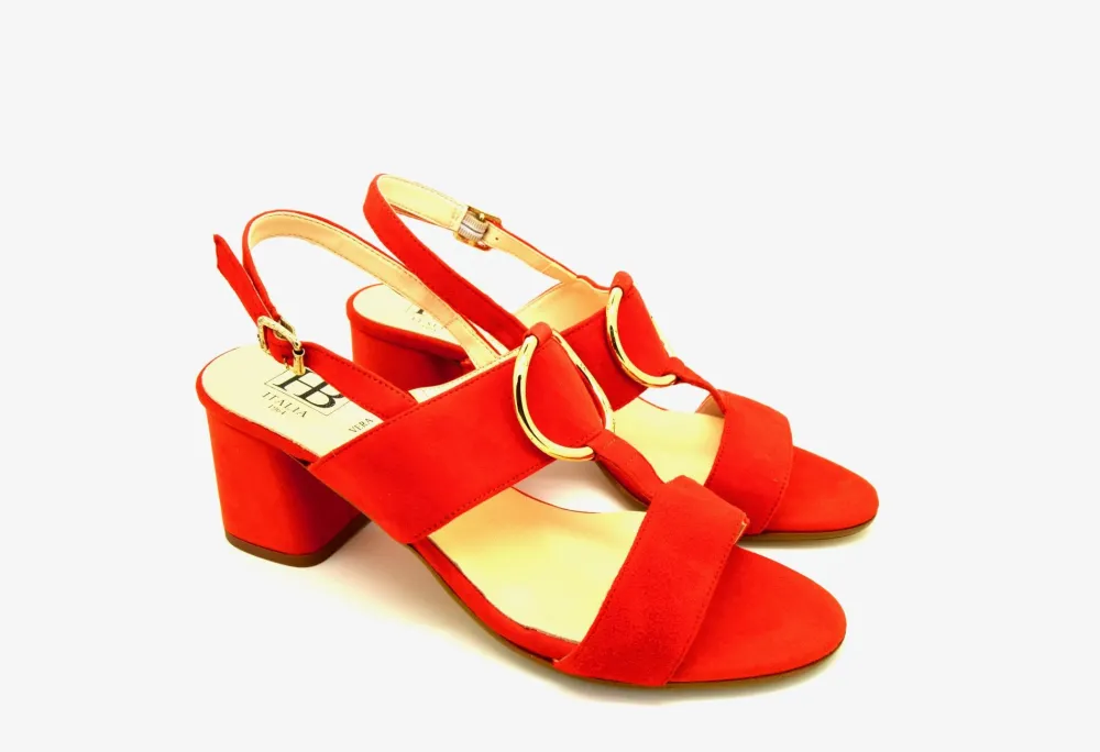 HB Veniza Block Heel Sandal<Women Sandals