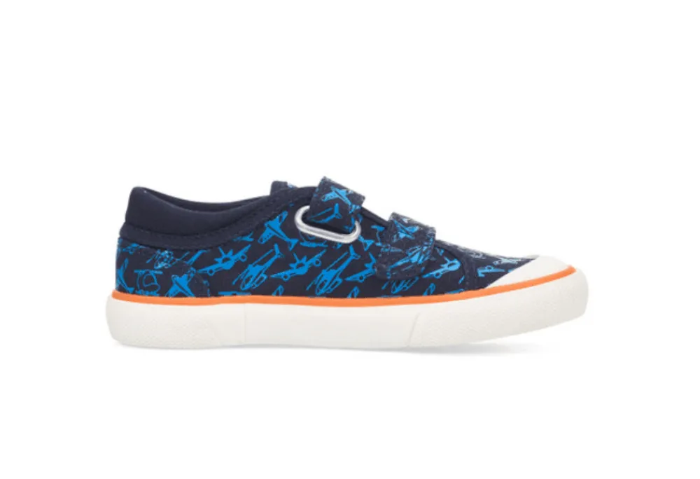 Start- Rite Zoom Canvas Riptape Shoe<Boys Casual